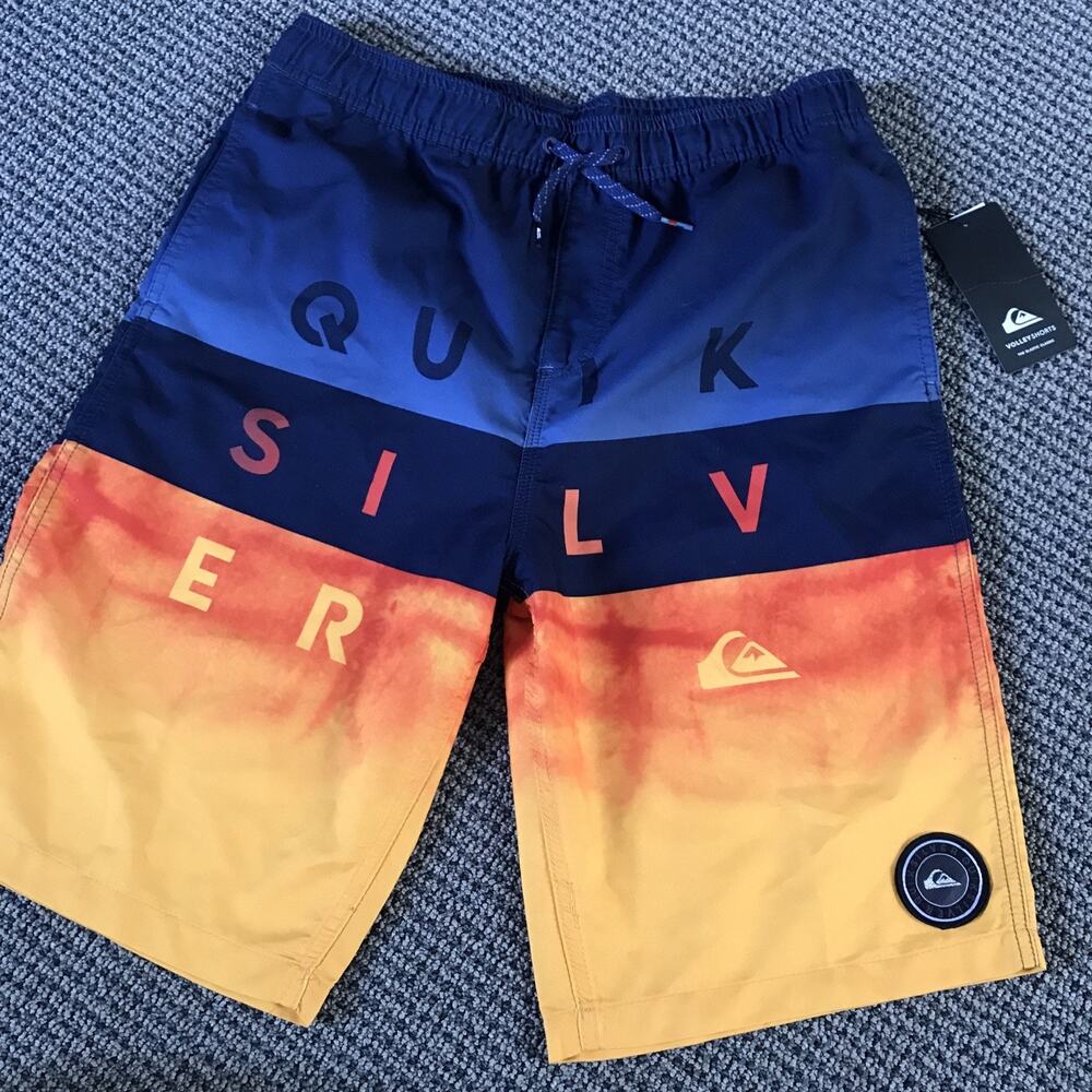 Quiksilver Youth XL a volleyball Beach Shorts NWT